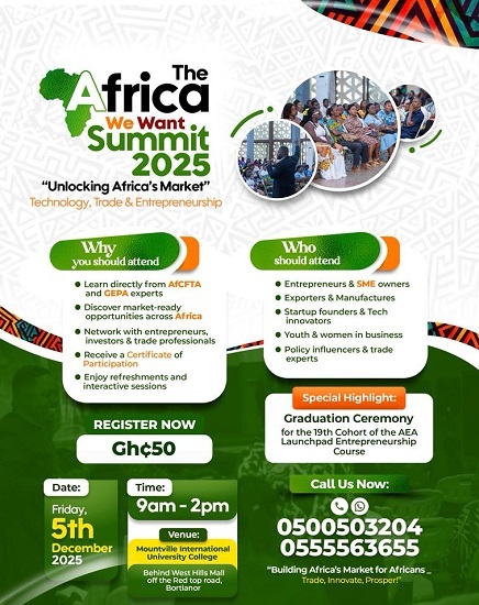 The Africa We Want Summit 2025 Set to Unlock Africa’s Market Potential