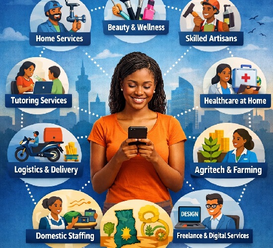10 Tech-Based Business Ideas Connecting Customers to Service Providers in Ghana
