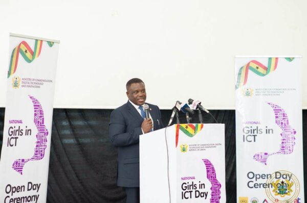 Ghana’s Minister Sam George Opens 2025 Girls-In-ICT Open Day, Driving Female Tech Leadership